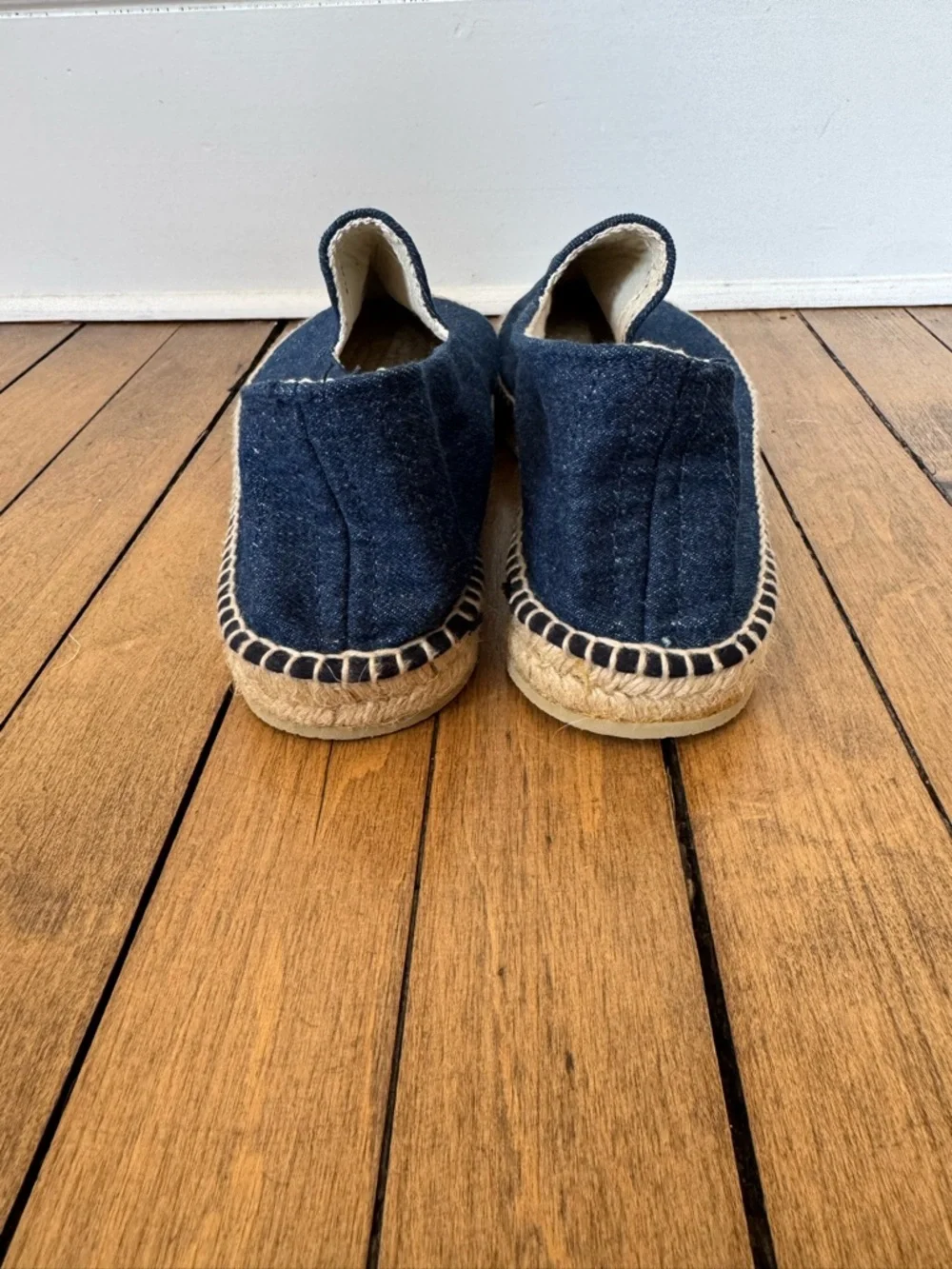 OAS Blue Denim Espadrilles 44 / Men’s 10 Women’s 11